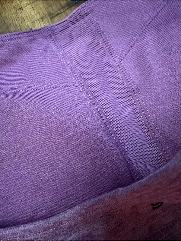 Stori Legend Bra Bralette with Double Straps, Heather Purple, Size 2 - Image 10