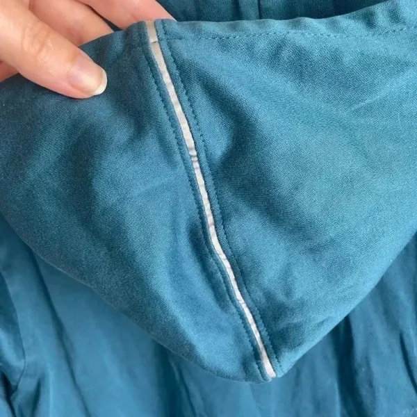 CLEARANCE! Banana Republic Women’s Blue‎ Zip Up Hoodie Size Medium EUC! - Image 5