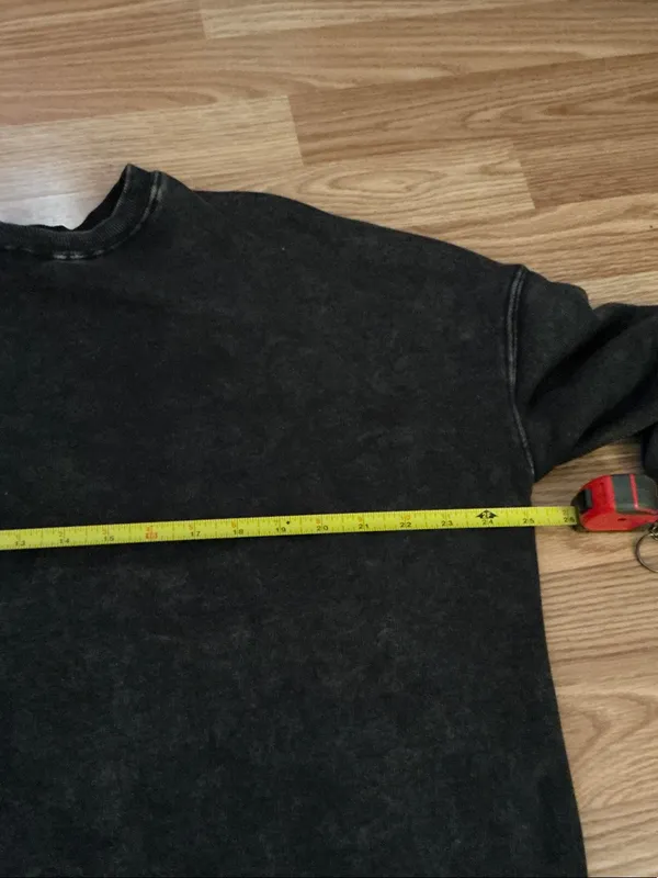 Wild Fable Washed Black Crewneck Sweatshirt Size Small - Image 5