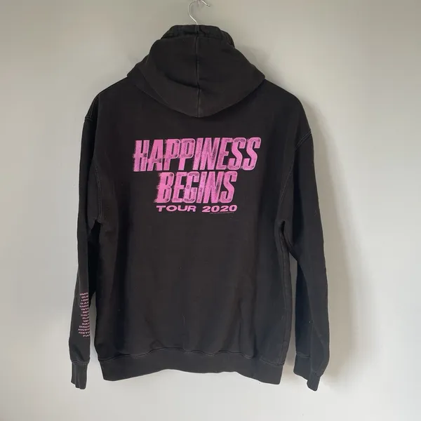 Jonas Brothers 'Happiness Begins Tour 2020' Hoodie Sweatshirt European Tour Med. - Image 2