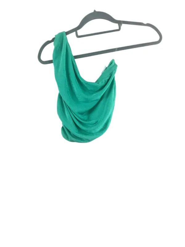 Women's Sollinarry Green One Shoulder Crop Top M - Image 3
