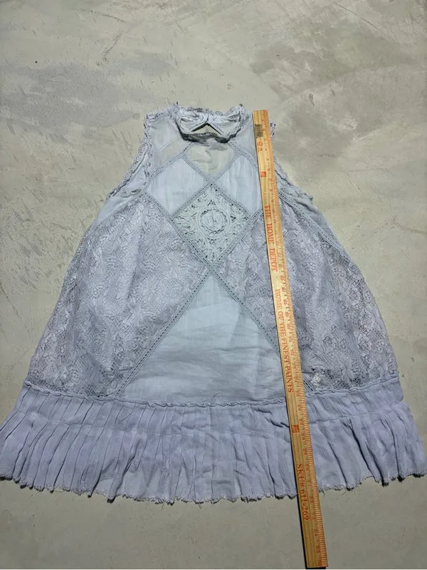 Free people FP ONE angel Lace trapeze Sleeveless Dress - Image 3