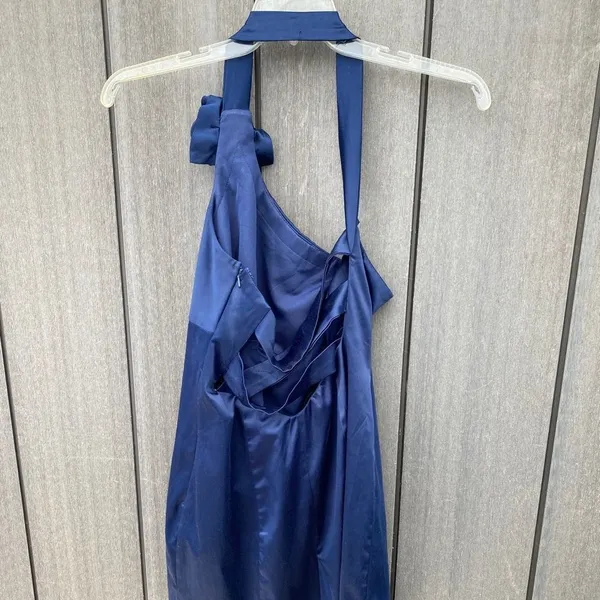 Sena Halter Dress‎ Blue Size L - Image 2