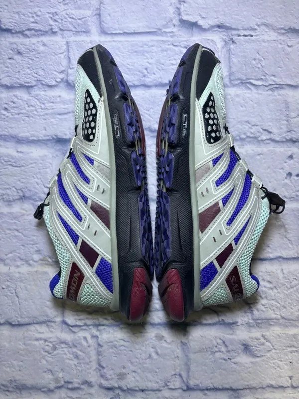 Salomon XR Mission 1 Multicolor Trail Running Shoes Women's Sz 8.5 - Image 13