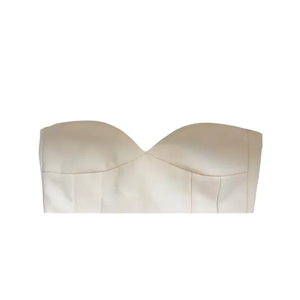 ZARA Strapless Corset Bustier Sweetheart Neckline S 4 6 - Image 9