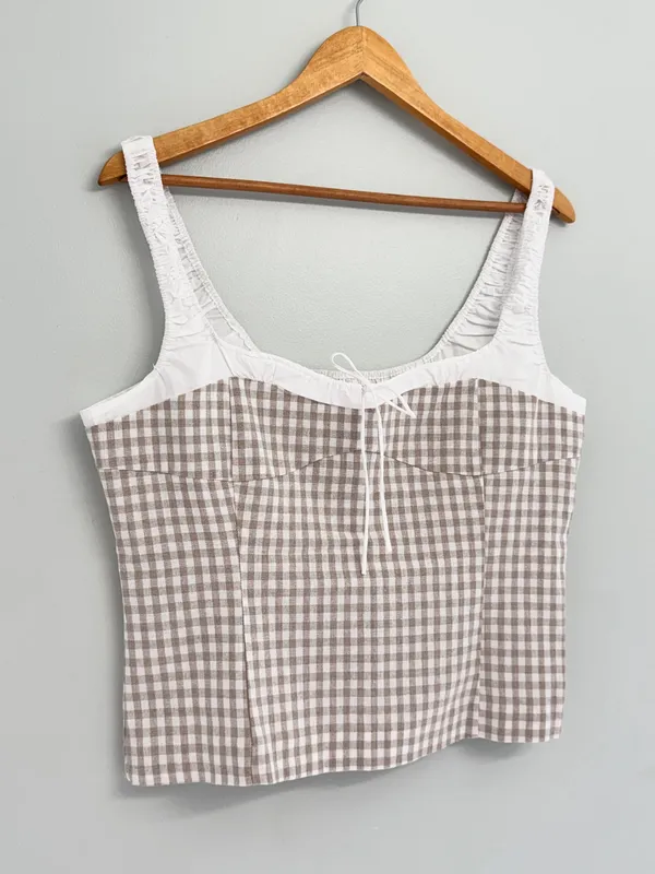 Elodie gingham top  - Image 2