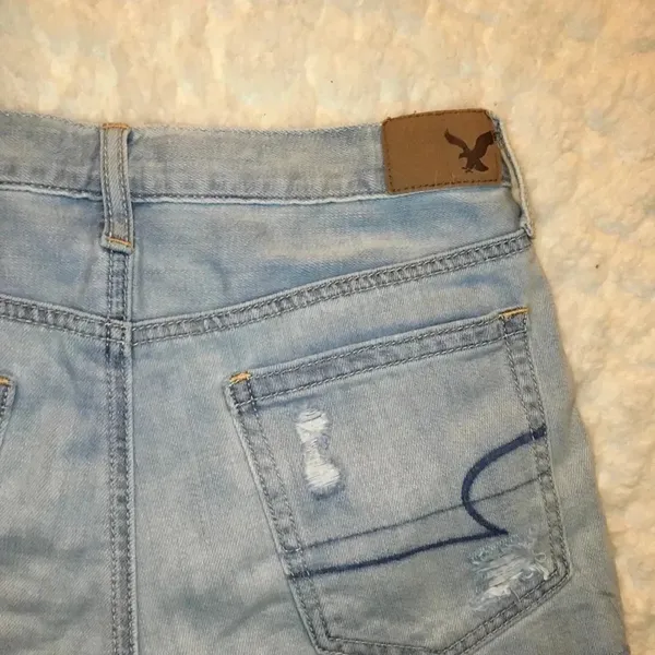 American Eagle Outfitters Vintage Hi-Rise Festival Denim Shorts Size 2 v6x - Image 5
