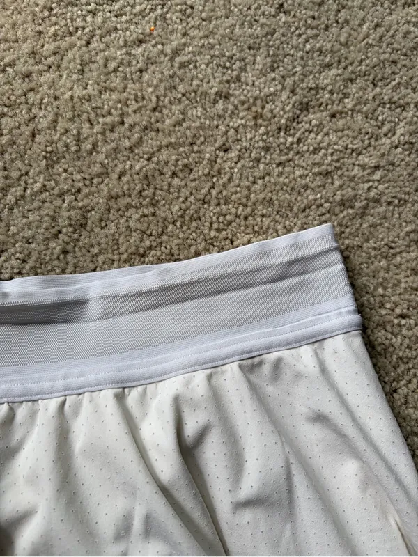 Lululemon women’s active court rival high rise white wear tennis skirt size 10 - Image 9