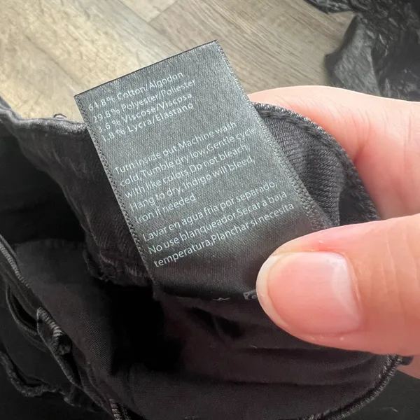 Risen black distressed jeans size 9/29‎ - Image 11