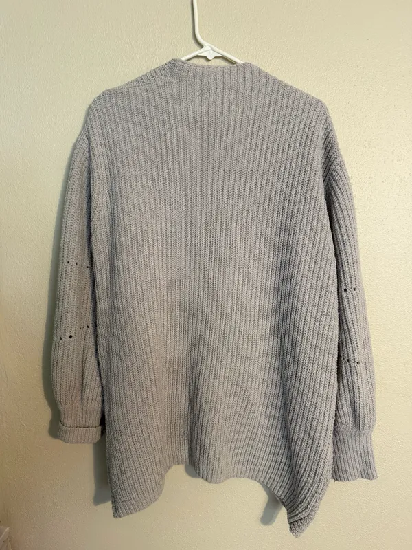 A New Day Grey Cardigan Sweater - Image 2