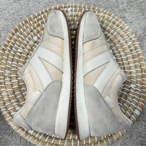 Kizik Women’s Milan Sneakers Shoes Handsfree Comfort in Bone Cream 8 - Image 8