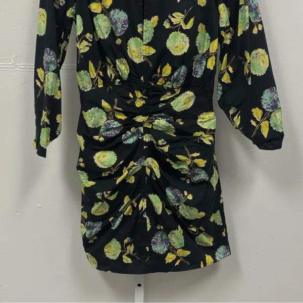 Kobi Halperin Floral Bodycon‎ Ruched Mini Dress Keyhole - Image 4