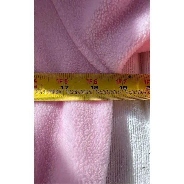 Columbia Pink Fleece Breast Cancer Awareness Size Small - Image 5