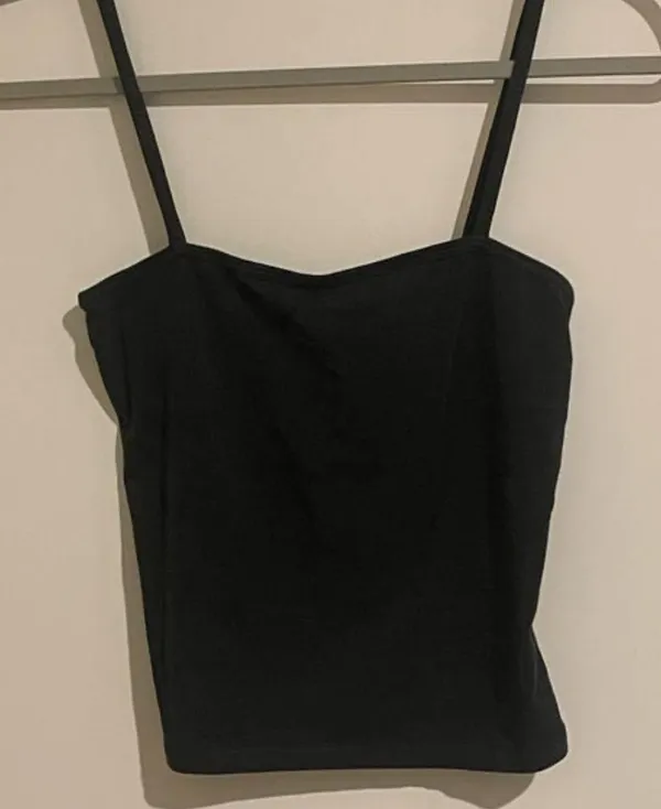 Skims Nwt New Vintage Cami Washed Onyx Xs - Image 2