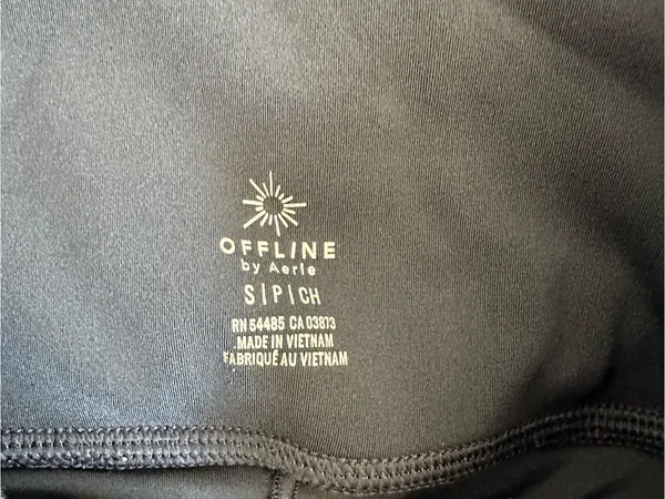 Offline by Aerie Black Crossover Skort - Image 7