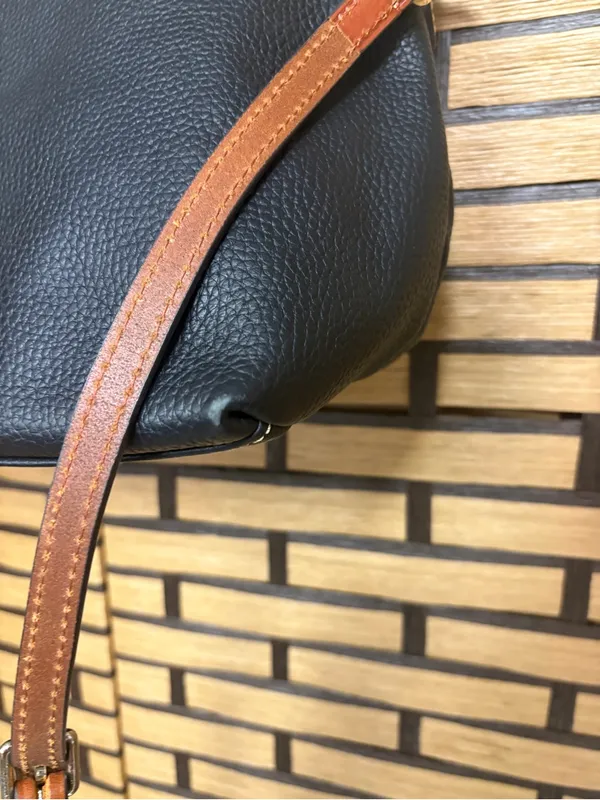 Dooney & bourke black Pebble grain leather satchel - Image 6