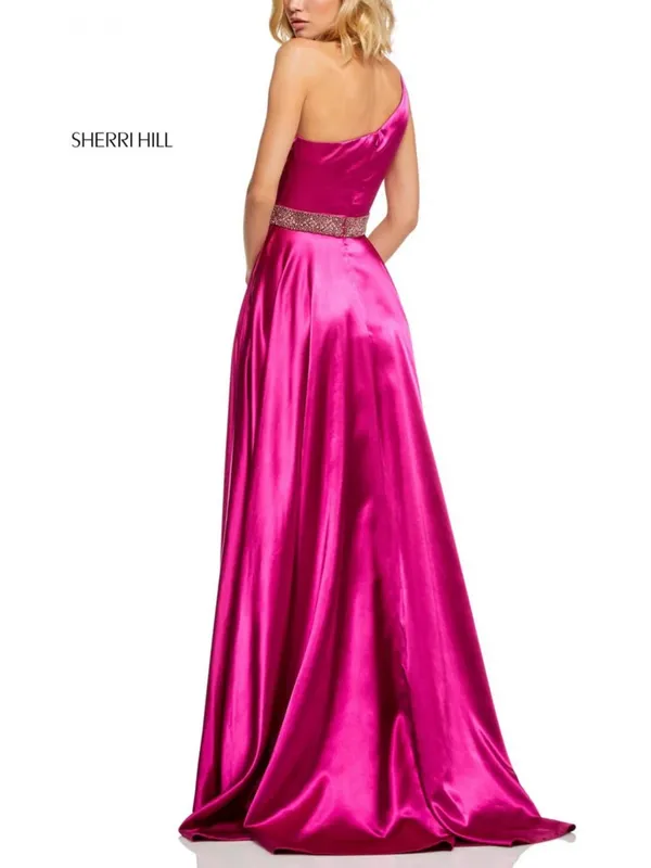 SHERRI HILL Prom/Pageant Dress 52565 in Magenta - Image 3
