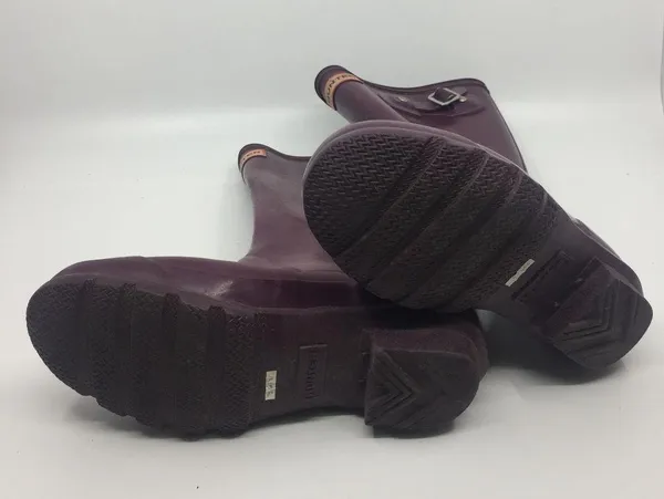Unisex Hunter Boots Brown Size US 3M/4F - Image 6