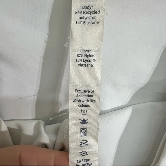 Lululemon Time‎ To Shine Skirt Skort Size 10 Blurry Belle Battleship Stripe - Image 5