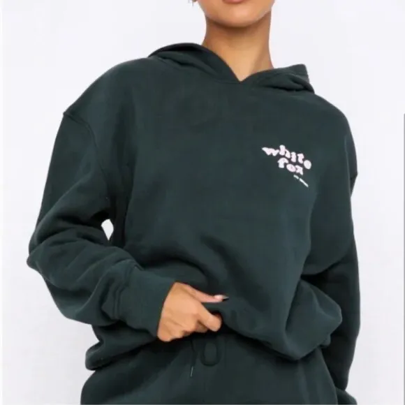 White Fox Sweatshirt and Jogger Set - Image 3