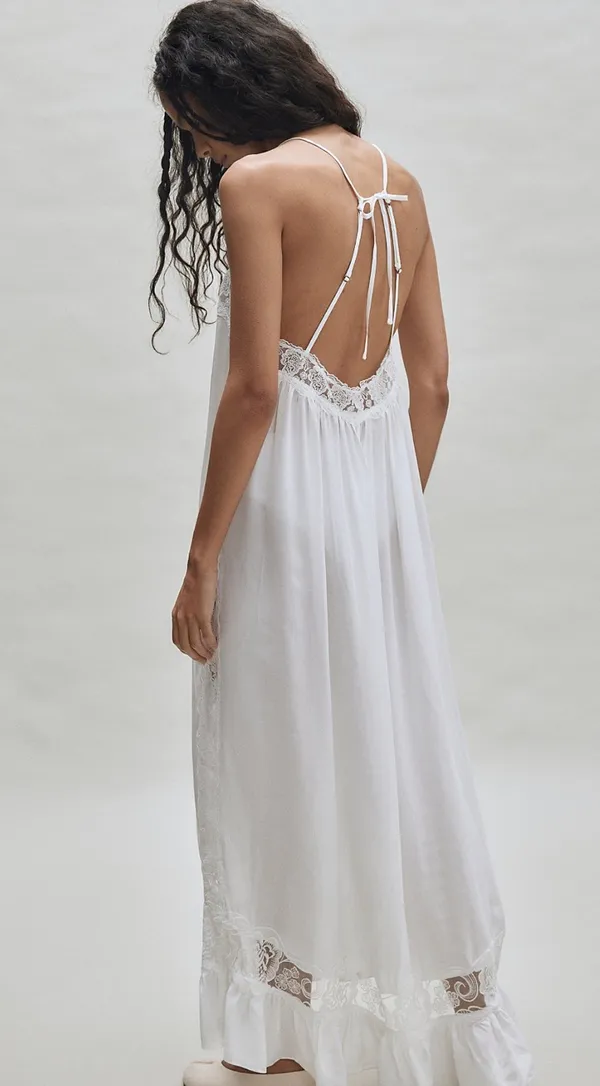 Free People Kiss Me Later Maxi Slip Dress - Image 3