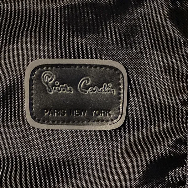 Vintage Pierre Cardin black canvas duffle bag - Image 3