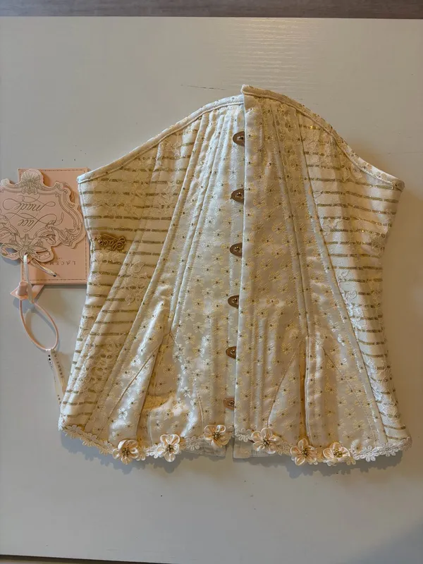 NEW LaceMade Gilded Moment Set Size M Gold Size M - Image 8