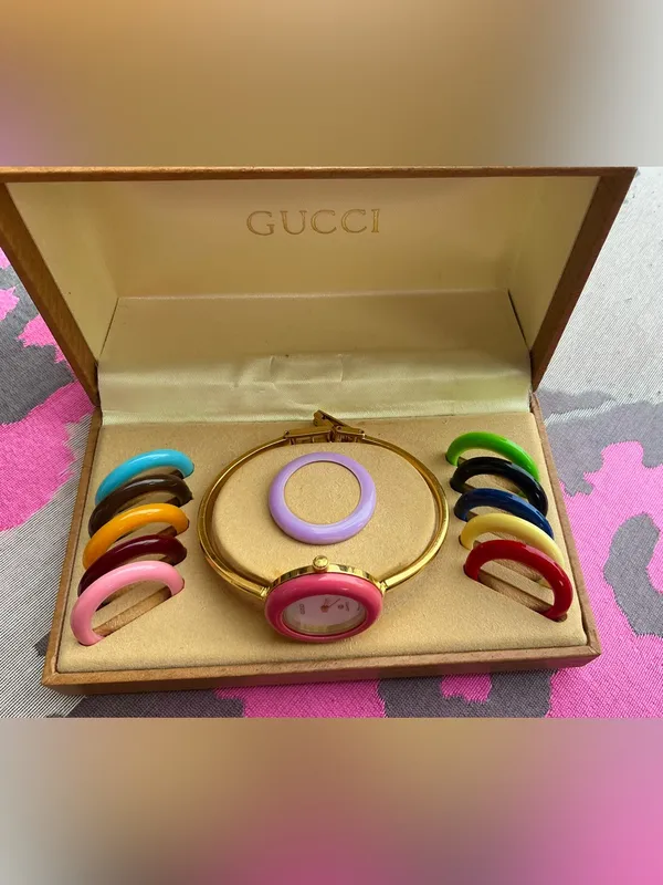 Dressy GUCCI interchangeable bezel watch set ❤️‍🔥❤️‍🔥❤️‍🔥 - Image 12