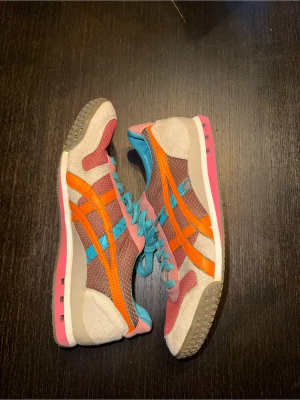 Onitsuka Tiger by Asics Pink, Orange & Blue Women's Runner Retro Jogger - Image 4