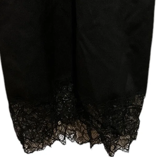 Zara W&B Collection Lacey Vneck Bodycon Spaghetti Strap Cocktail Party Dress M - Image 3