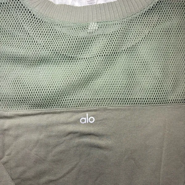 ALO Yoga Olive Long Sleeve Top - Image 4