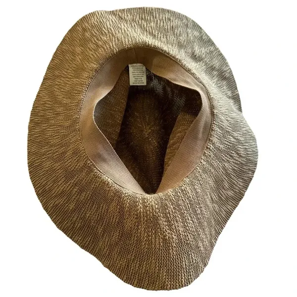 Target women's brown and tan sun hat - Image 2