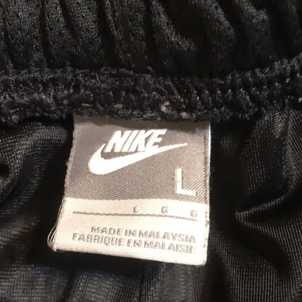 Vtg Nike athletic performance wear track pants size‎ large gym - Image 11