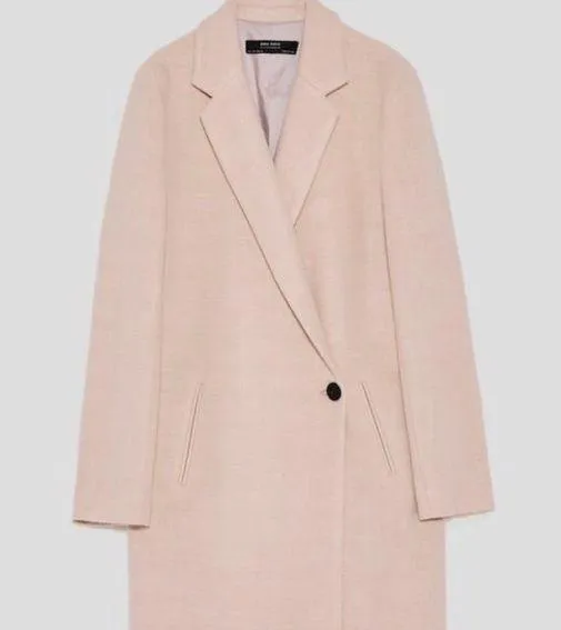 ZARA Soft Crossover Coat - Image 4