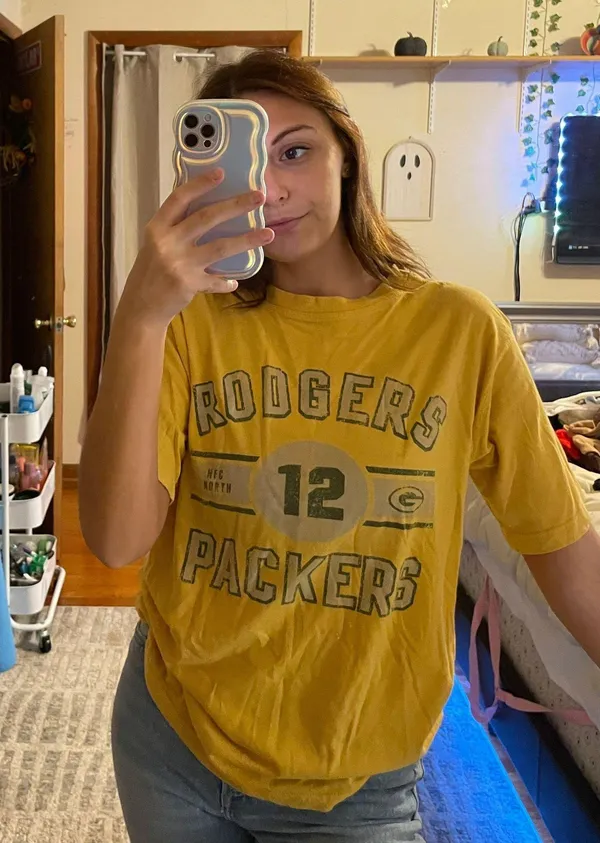 Packers Tee Shirt Size M - Image 3