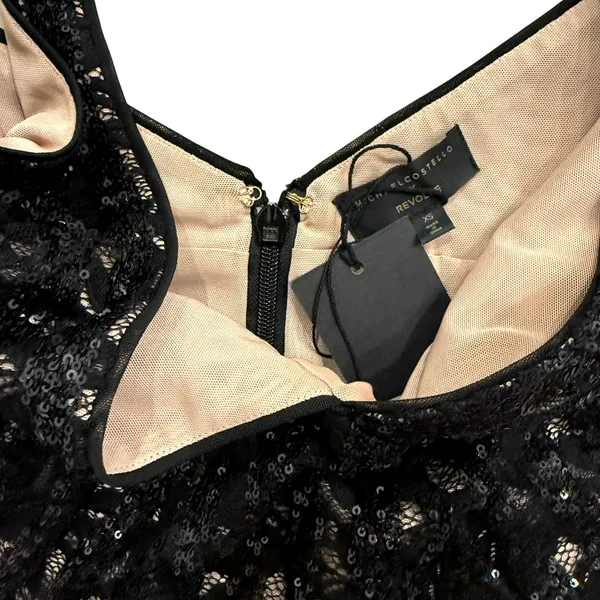 Michael Costello x REVOLVE Monique Gown in Black, Size XS - Image 5