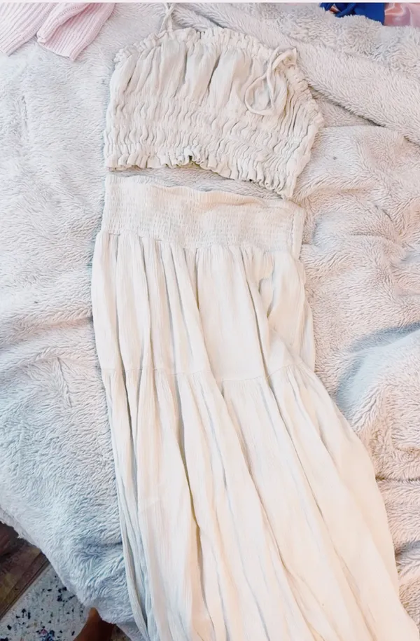 Two Piece set White - Image 2