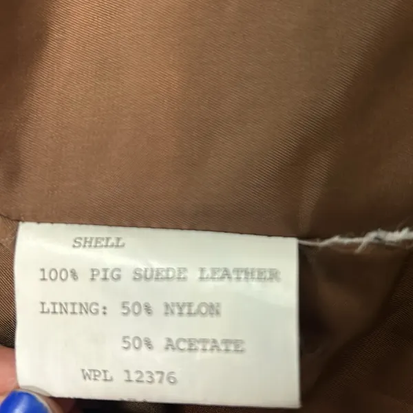 Vintage Pioneer Wear leather jacket - Image 7