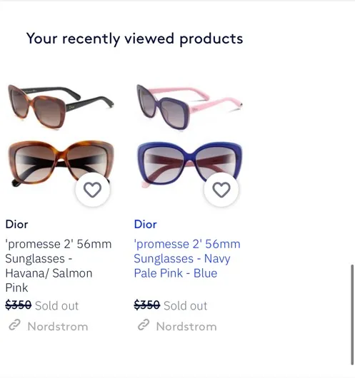 Christian Dior Promesse2 Sunglasses - Image 2