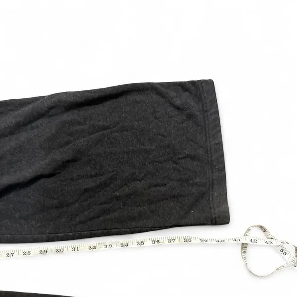 Nike Vintage Low to Mid rise 2000s Style Charcoal Wide Leg Sweatpants - Image 6