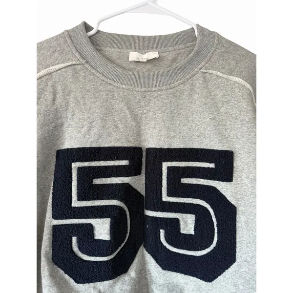 Bohme Lucky Number‎ Sweatshirt Gray Women's Size Large - Image 3