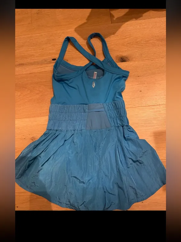 Free People Movement The Way Home Skortsie in Varsity Blue - Image 5