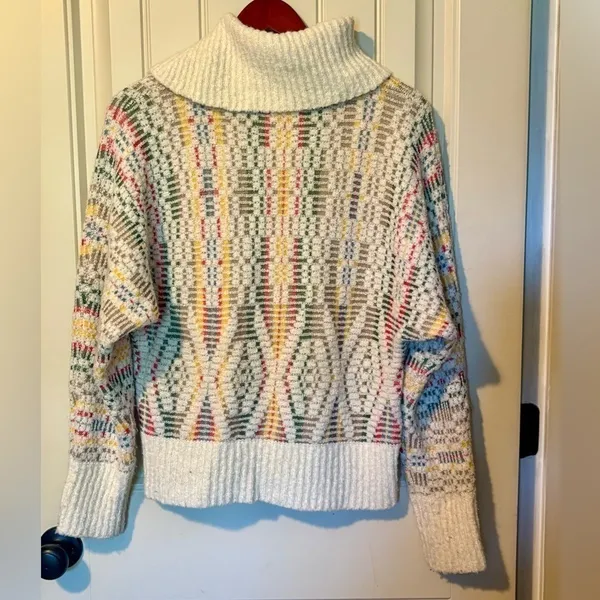 Anthropologie Sleeping on Snow Cream Sweater Pullover - Image 6