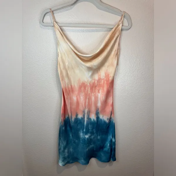 RAYS FOR DAYS Women’s Viscose Satin Elle Mini‎ Dress Size S - Image 2