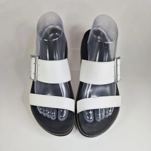 Sorel Women’s Roaming Buckle Slide Sandal In sea salt Size 9.5 - Image 5