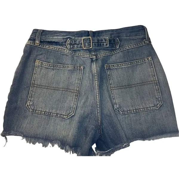 We the‎ Free button up high rise distressed hem shorts size 29 - Image 2