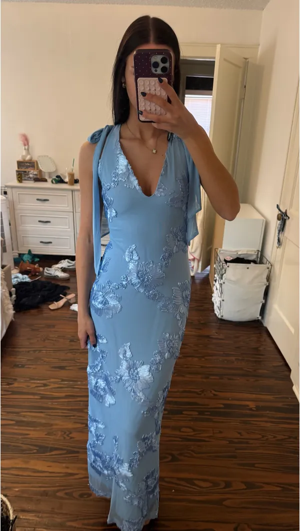Hello Molly Embroidered Maxi Dress - Image 5
