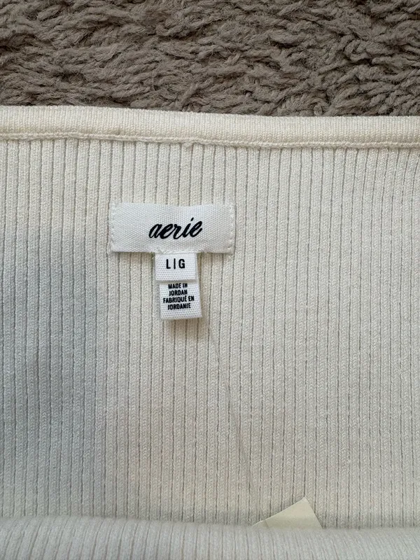 Aerie Crochet Sweater Tank top - Image 4