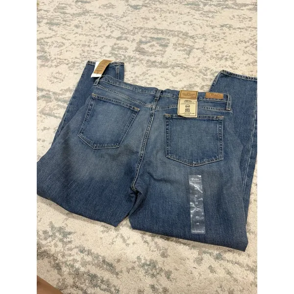Polo Ralph Lauren High Rise Skinny Jeans 33 NWT Medium Wash Denim - Image 3