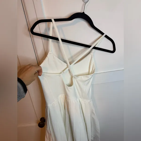 Offline by Aerie White Pleated Active Dress - Image 7
